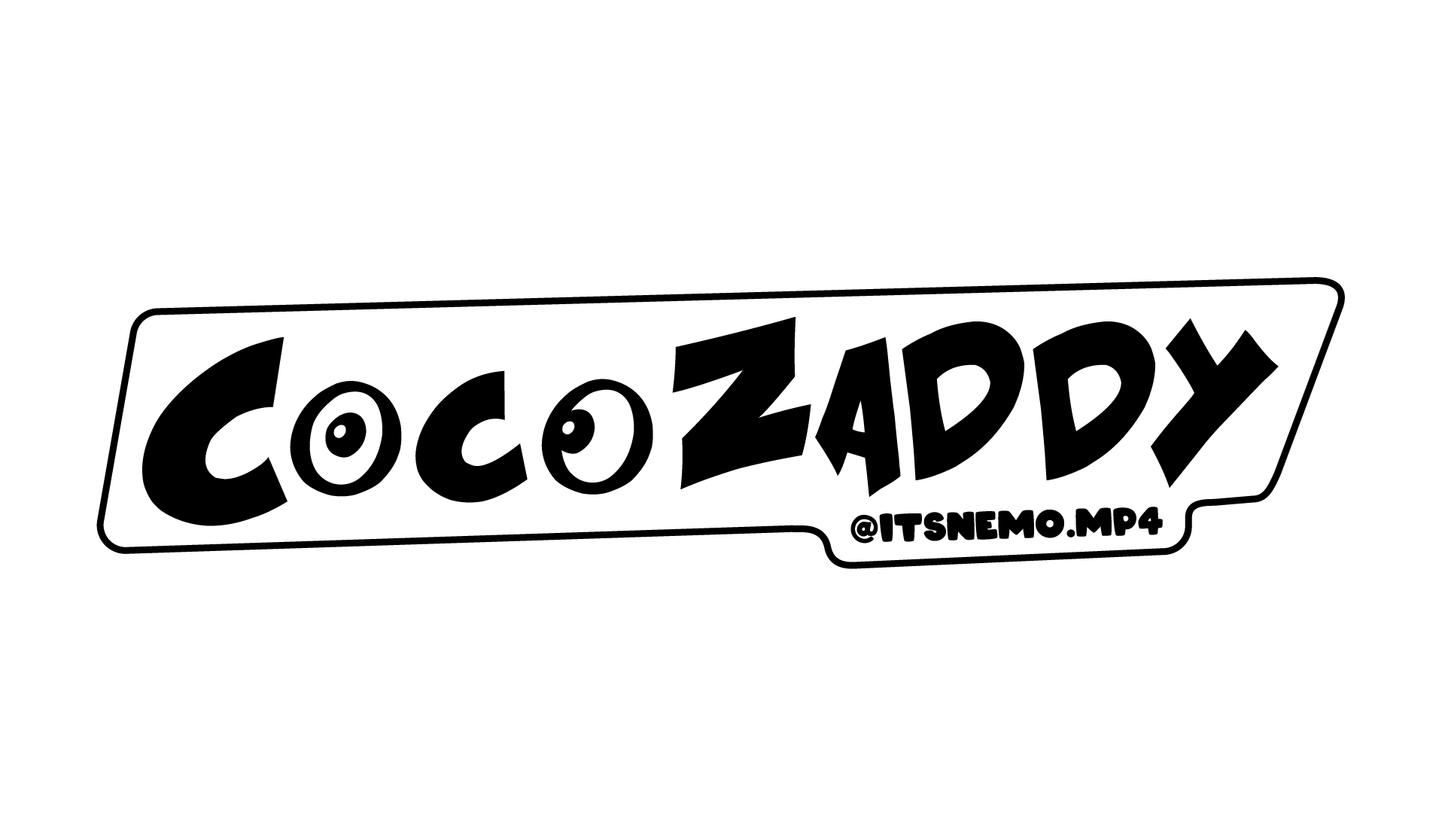 COCO ZADDY Sticker